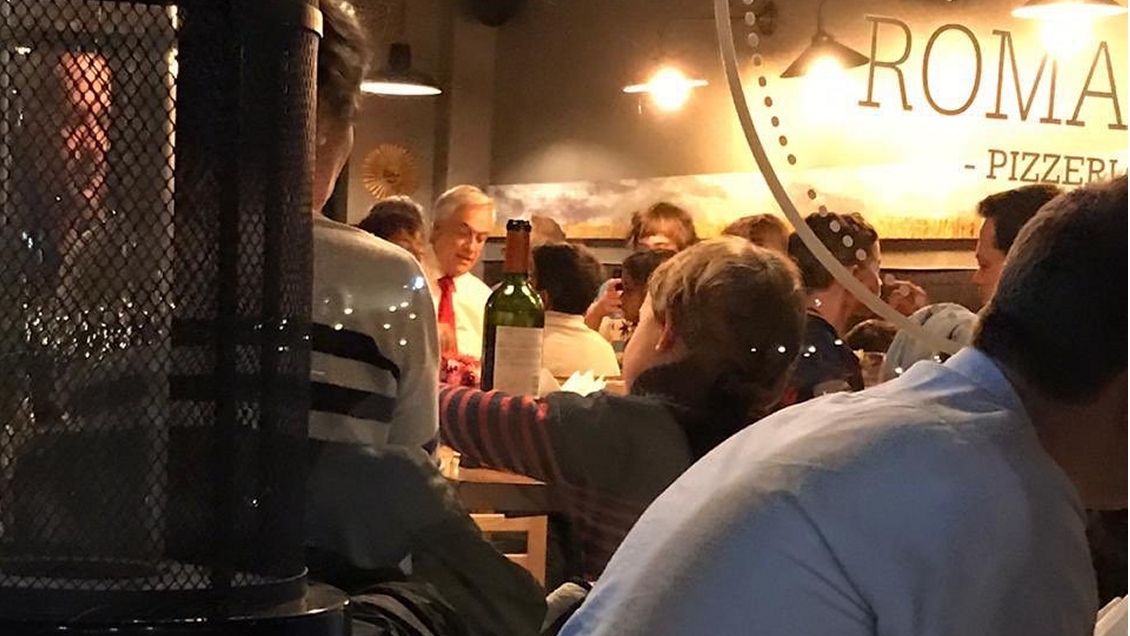 La Moneda confirmó que Sebastián Piñera asistió a un restaurante de Vitacura por celebración familiar