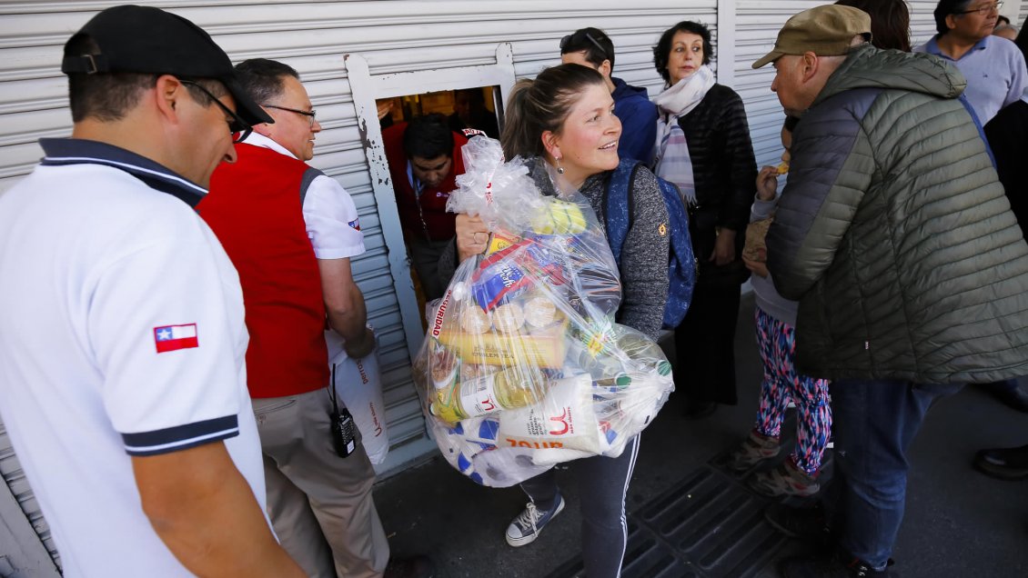 Los supermercados abiertos en las zonas bajo estado de emergencia