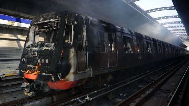 Fiscal por estaciones de Metro quemadas: Tenemos grabaciones como evidencia