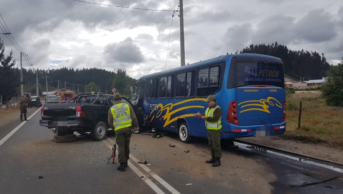 Ñuble: Dos muertos dejaron accidentes en rutas de Trehuaco y San Carlos