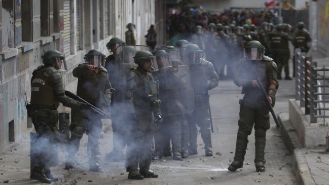 INDH: 1.092 personas heridas, la mayoría por armas de fuego