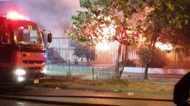 Cinco muertos dejó incendio en hogar de ancianos de Rancagua