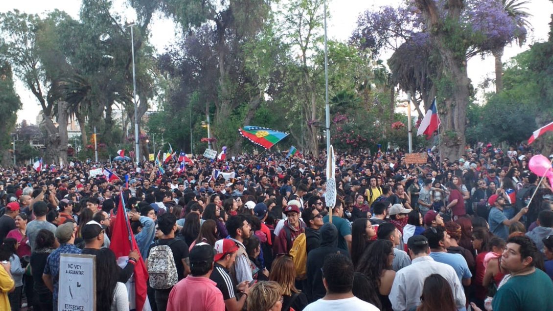 En Copiapó la mayoría protestó contra la inequidad social, según sondeo