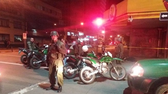 Hombre fue asesinado en pleno centro de Concepción