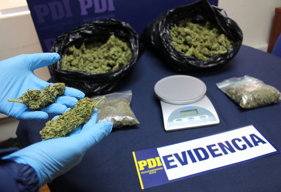 Operación Aromo: Decomisan más de dos kilos de marihuana en San Nicolás