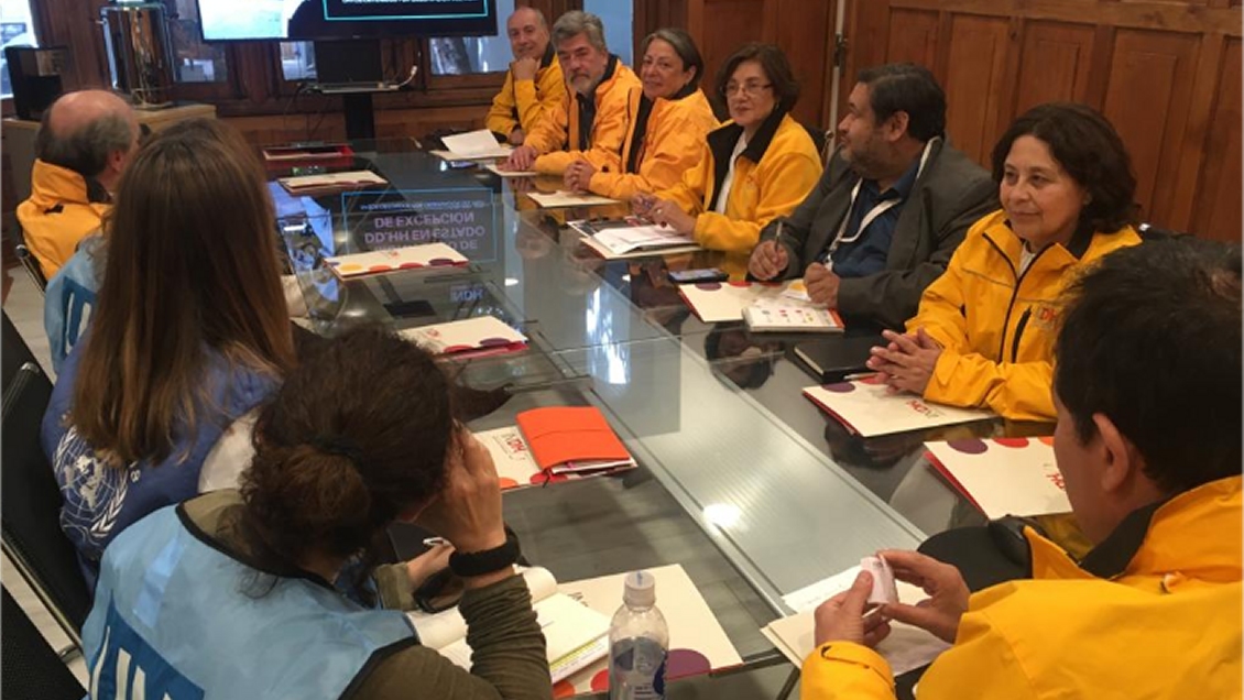 INDH se reunió con observadores de la ONU por violaciones a los Derechos Humanos