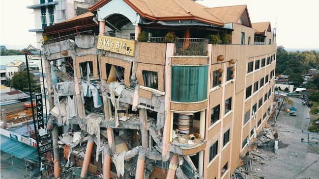Terremoto en Filipinas dejó al menos cinco personas muertas y cuatro desaparecidas
