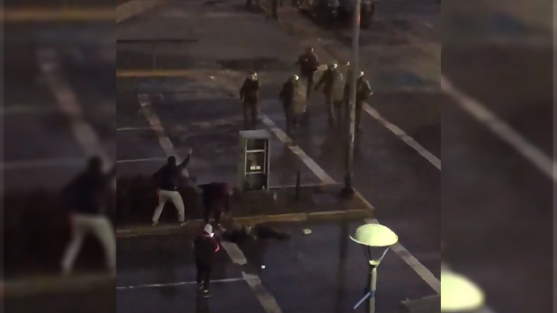 Manifestante resultó herido por disparo de lacrimógena en Concepción