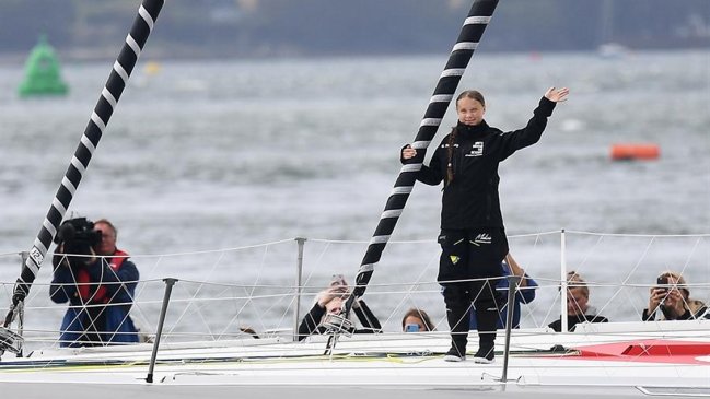 España ofreció ayuda a la activista Greta Thunberg para llegar a COP25 en Madrid