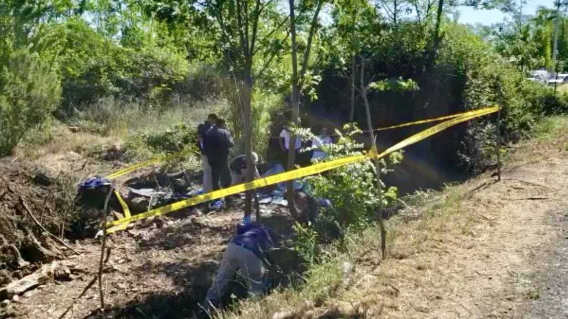 San Vicente: Hallan restos óseos humanos a un costado de la carretera de la fruta