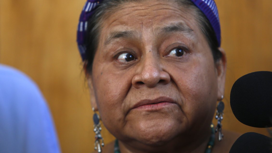 Rigoberta Menchú: La violencia contra los manifestantes es repudiable