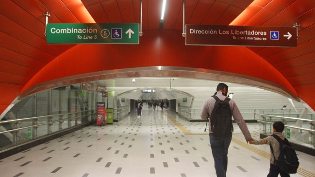 Revisa el funcionamiento del Metro de Santiago para este martes