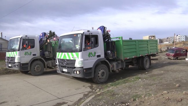 Recolectores de basura de Punta Arenas iniciaron paro indefinido