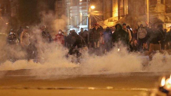 Duros enfrentamientos en La Paz entre defensores y detractores de Evo Morales