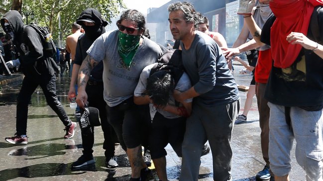 Récord mundial de lesiones oculares durante protestas en Chile