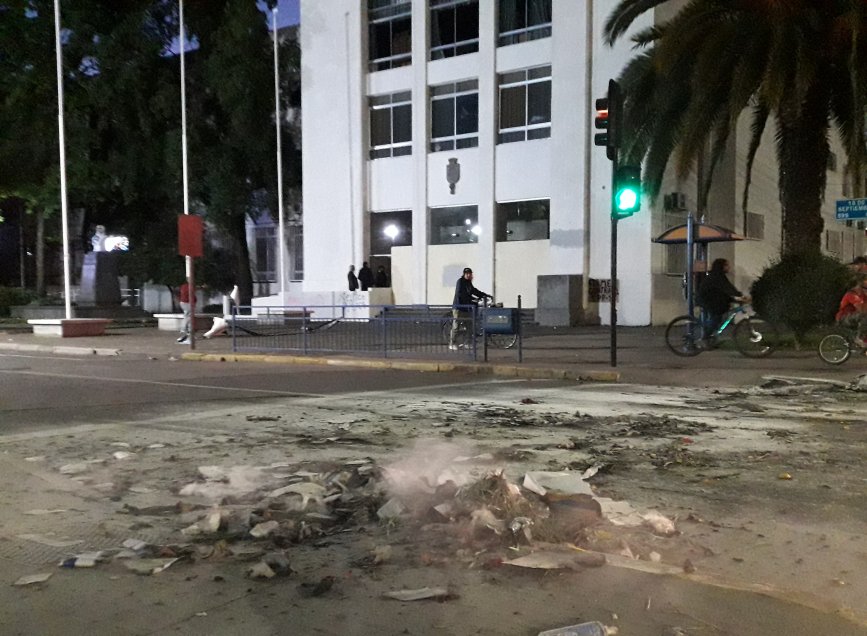 Intendencia de Ñuble presentó 33 querellas por desmanes durante manifestaciones en la región