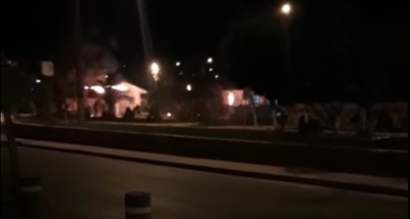 Atacan con bomba molotov la Subcomisaría de Tierra Amarilla