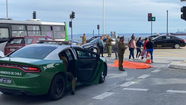 Hombre falleció tras recibir un disparo en pleno centro de Puerto Montt