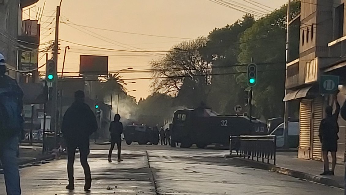 19 detenidos y tres carabineros lesionados dejó jornada de protesta en Temuco