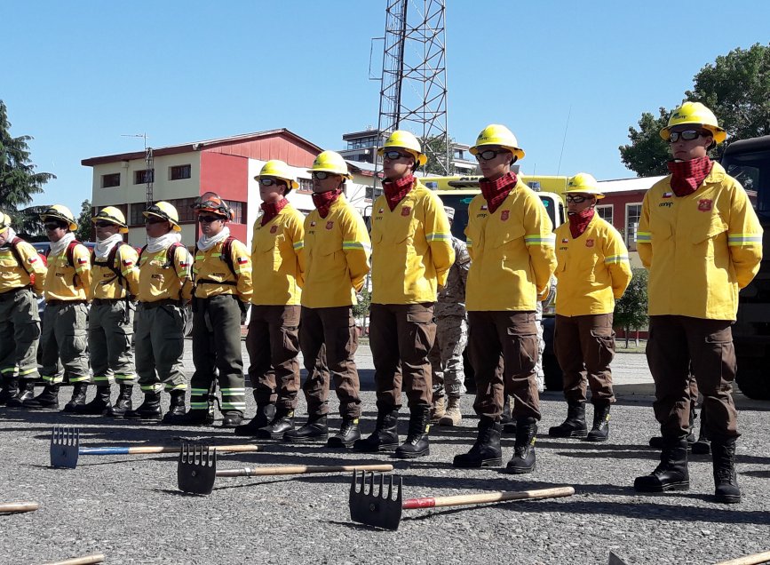 Ñuble se refuerza para enfrentar temporada de incendios forestales