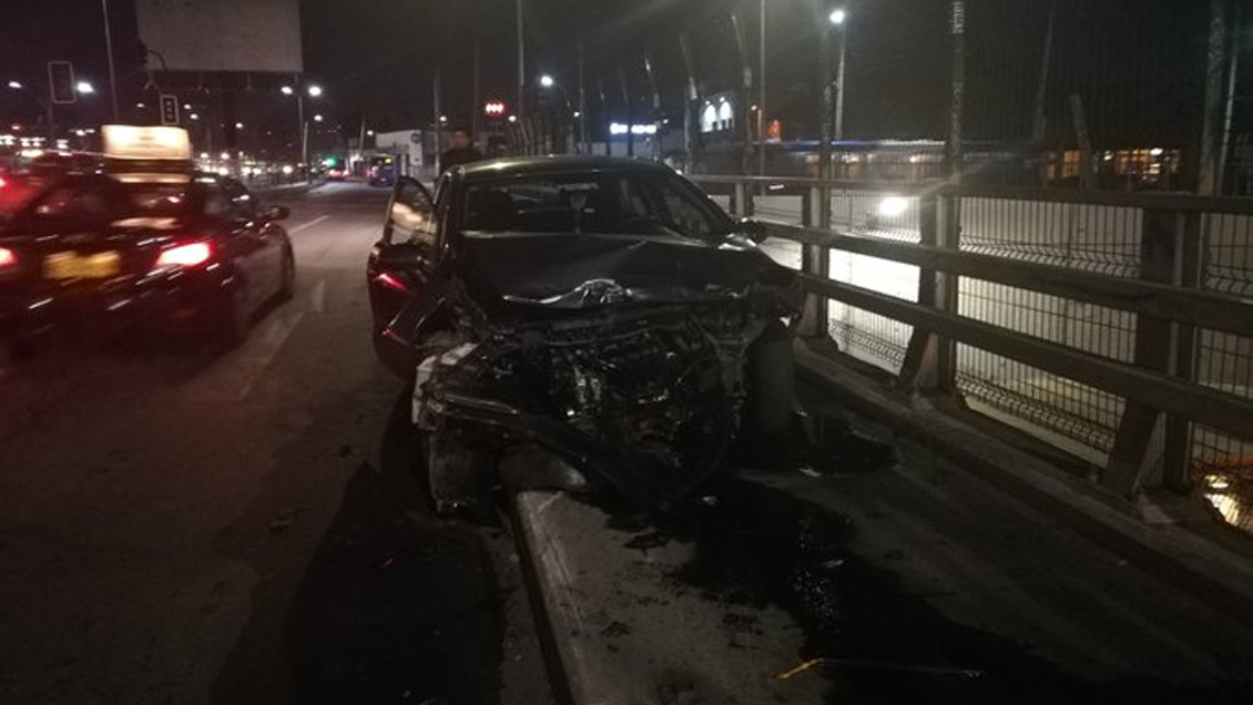 Accidente de tránsito por falta de semáforo dejó un lesionado