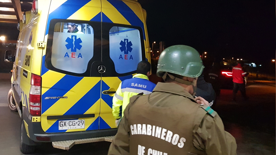 Carabineros reporta un funcionario herido a bala en Tirúa