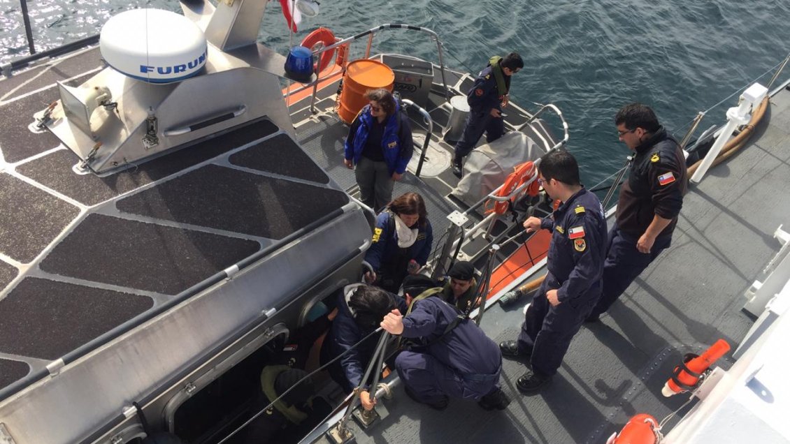 Sexto día de búsqueda de pescador desaparecido en Islas Desertores