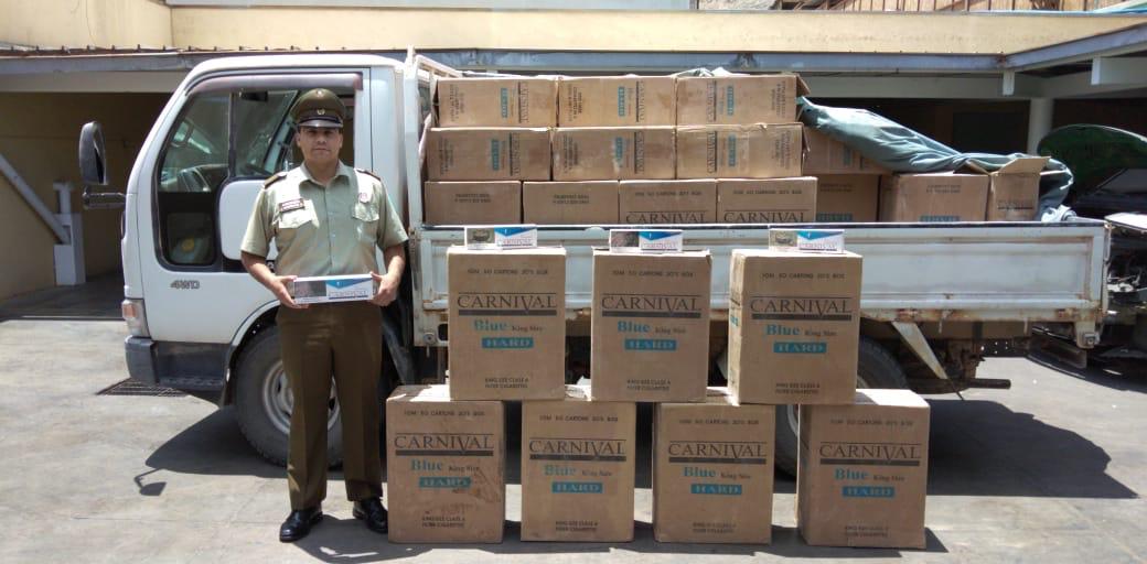 Incautan en Tocopilla cigarrillos de contrabando avaluados en más de 51 millones