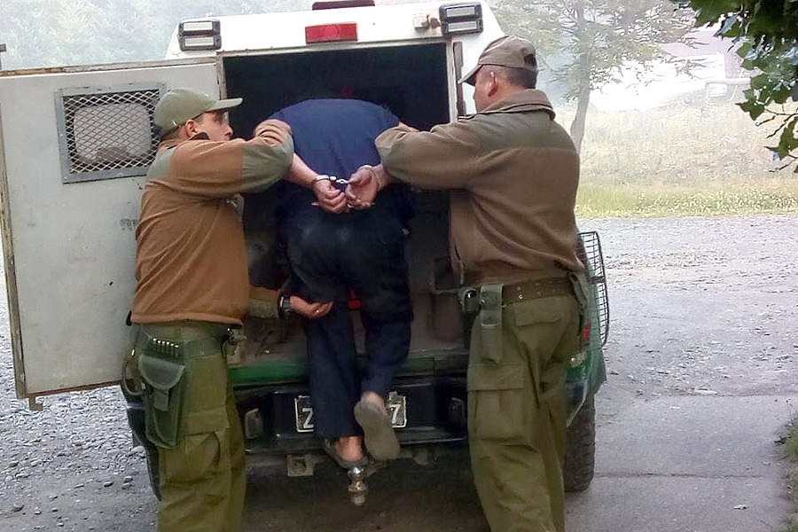 Hombre atacó con un hacha a personal de Carabineros en Lonquimay