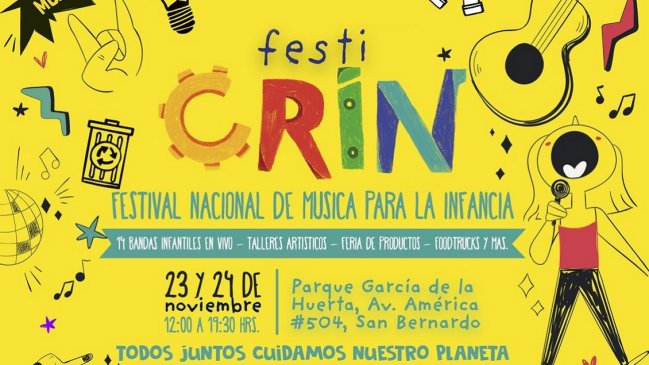 Lluvia de artistas infantiles darán vida al FestiCRIN