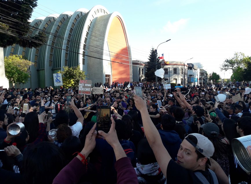 Región de Ñuble sumó 299 detenidos en un mes de protesta social