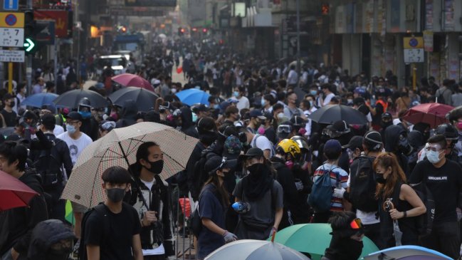 ONU teme escalada de violencia en Hong Kong y pide contención a manifestantes
