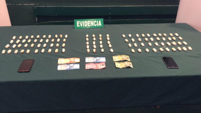 Mujer que llevaba cocaína a Punta Arenas fue detenida en el Aeropuerto El Tepual