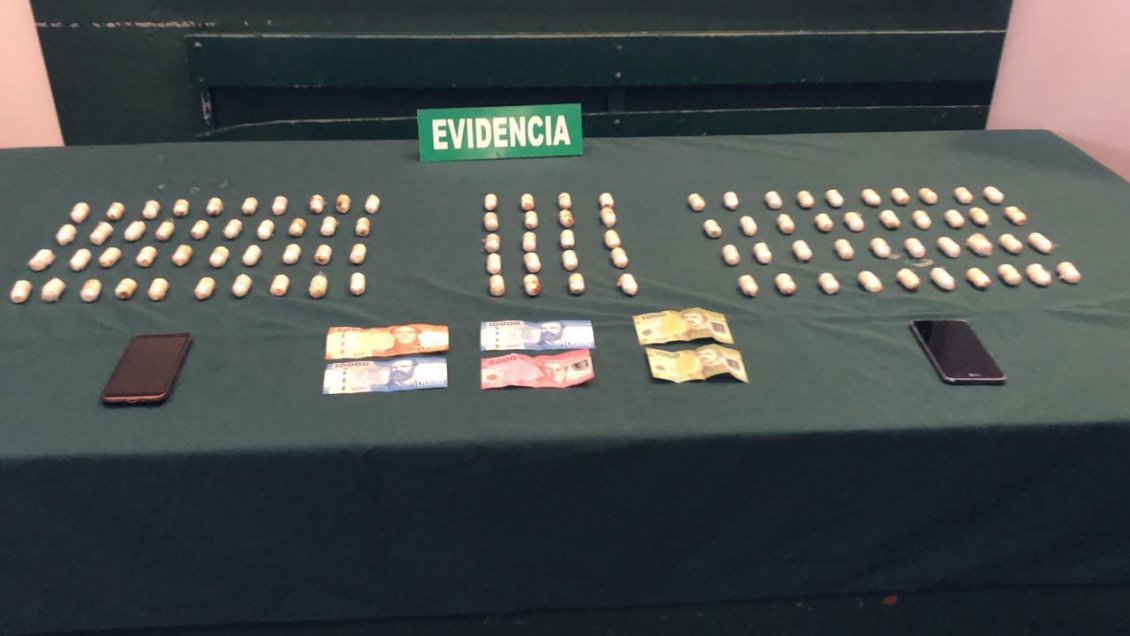 Mujer que llevaba cocaína a Punta Arenas fue detenida en el Aeropuerto El Tepual