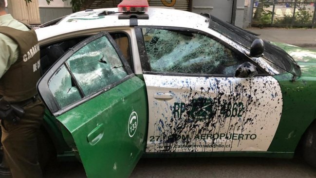 Denuncian que estudiante recibió disparo de Carabineros tras incidente en Recoleta