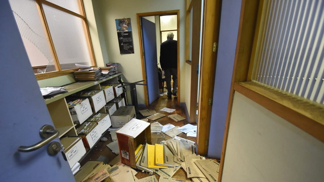 Intendente espera regreso de los balines tras intento de quema de Gobernación