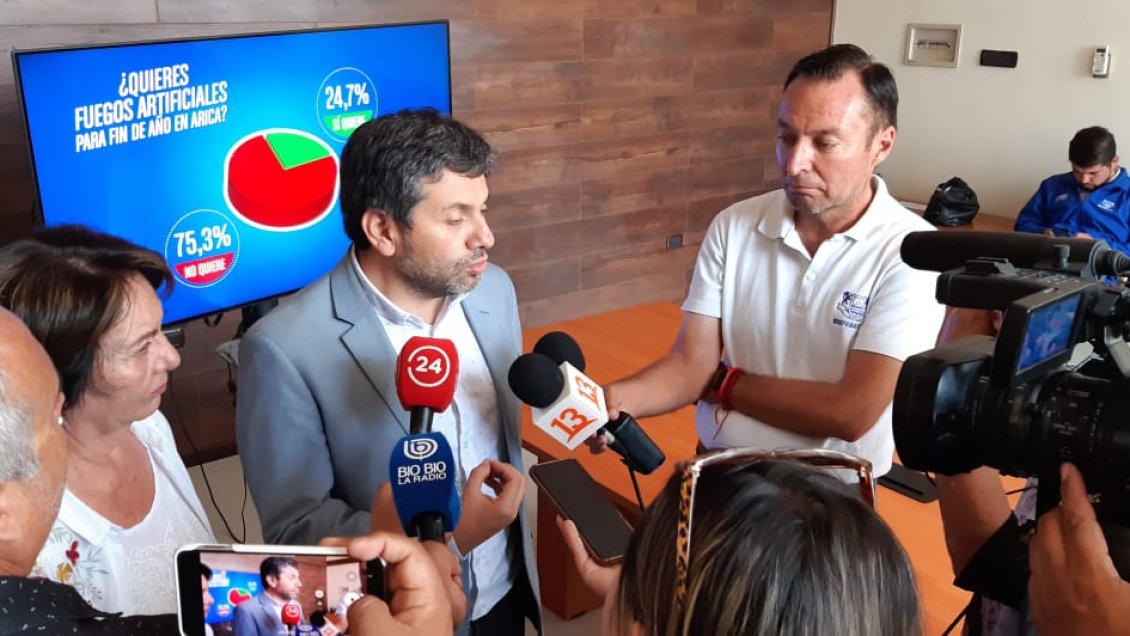 Municipalidad de Arica anunció la cancelación del show de fuegos artificiales de Año Nuevo