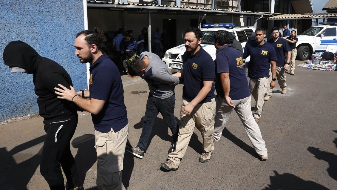 PDI detuvo a cinco nuevos sospechosos de robos y saqueos en Talca