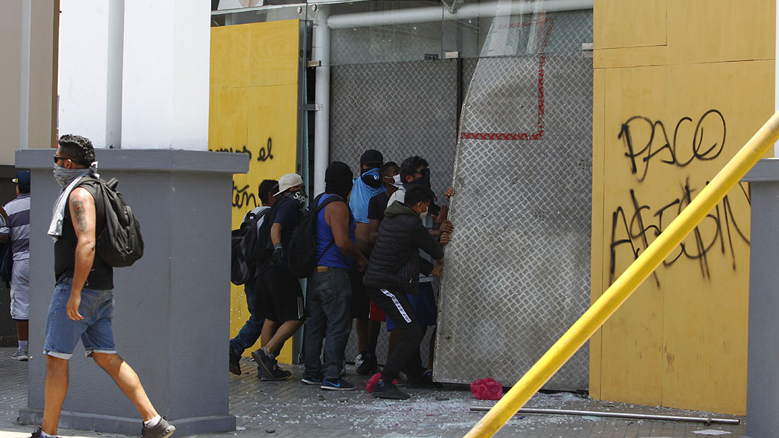 Fiscalía informa que hay 66 detenidos por saqueos en el Biobío