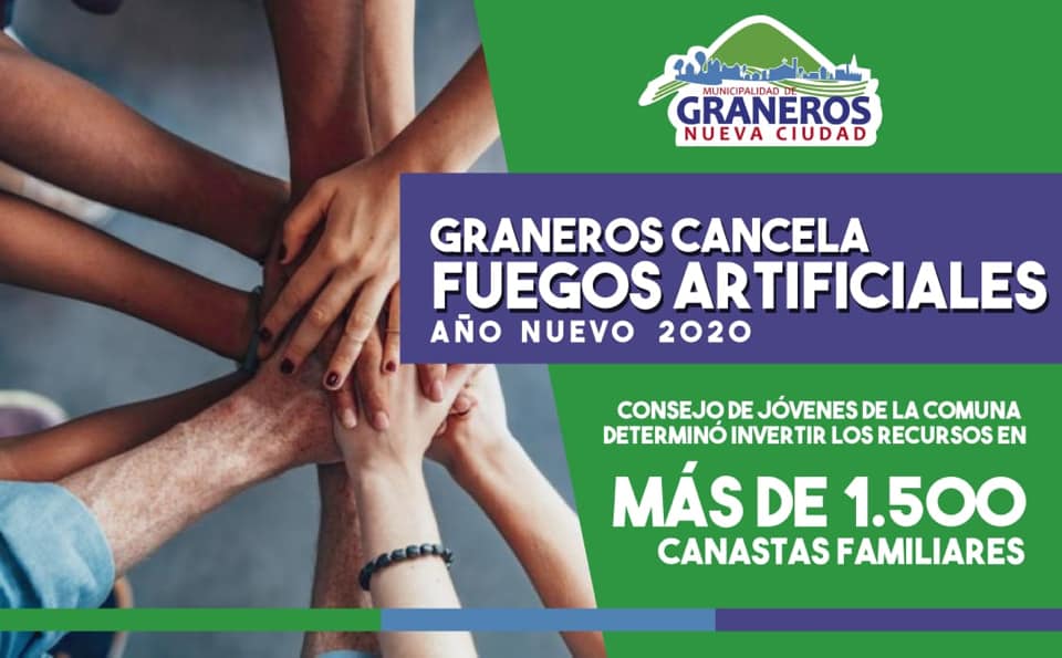 OHiggins: Graneros y Santa Cruz suspenden shows pirotécnicos de Año Nuevo