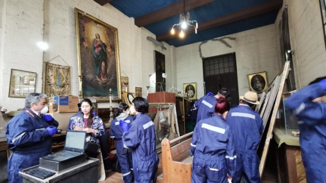 Conjunto Franciscano de Chillán albergó taller de oficios con enfoque en rescate patrimonial