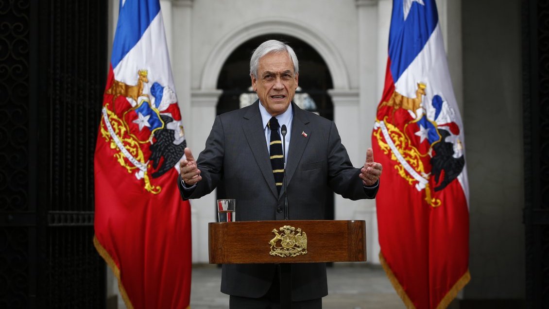 Piñera enviará a más tardar este martes al Senado proyecto que otorga más facultades a las FF.AA.