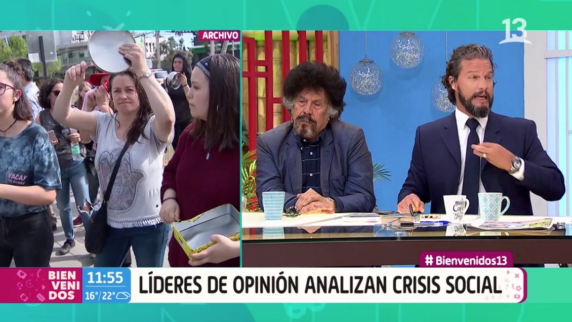 El encontrón en vivo entre el 