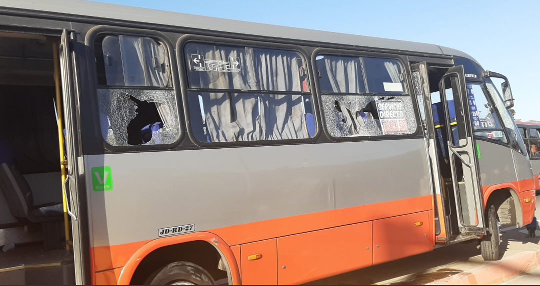 Reforzarán medidas de seguridad ante apedreo a microbuses