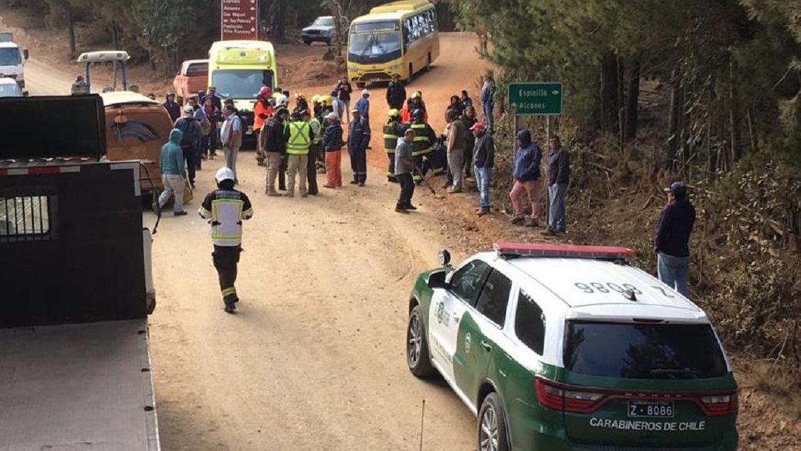 Ocho lesionados deja accidente de tránsito en Pichilemu