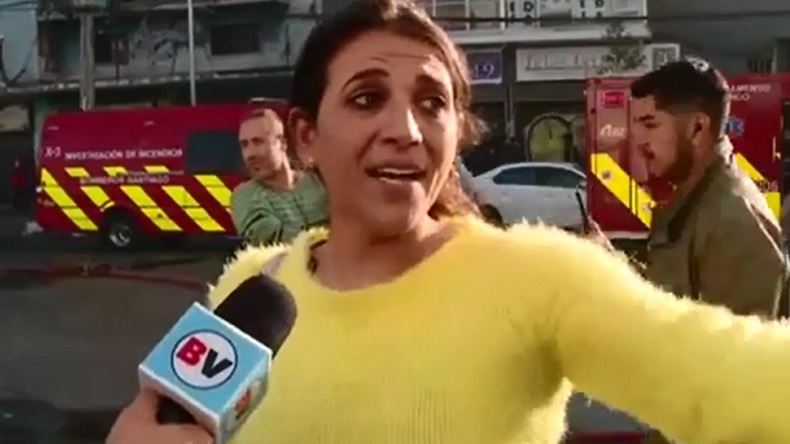 Dueña acusa intencionalidad en incendio de locales en Independencia