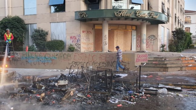 Miedo e impotencia: Así vivieron pasajeros y trabajadores el saqueo a un hotel de La Serena