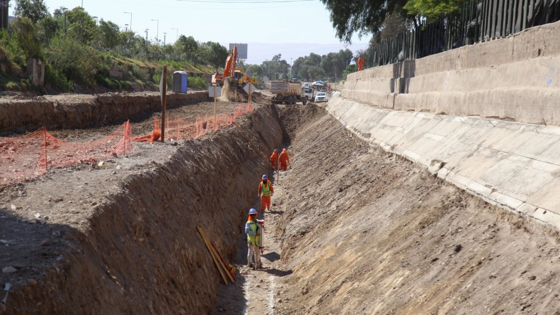 Avanzan obras para proteger a poblaciones de los aluviones en el río Copiapó