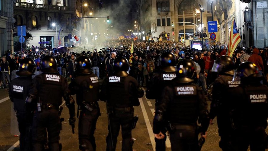 Agentes españoles entrenarán a policías chilenos antidisturbios