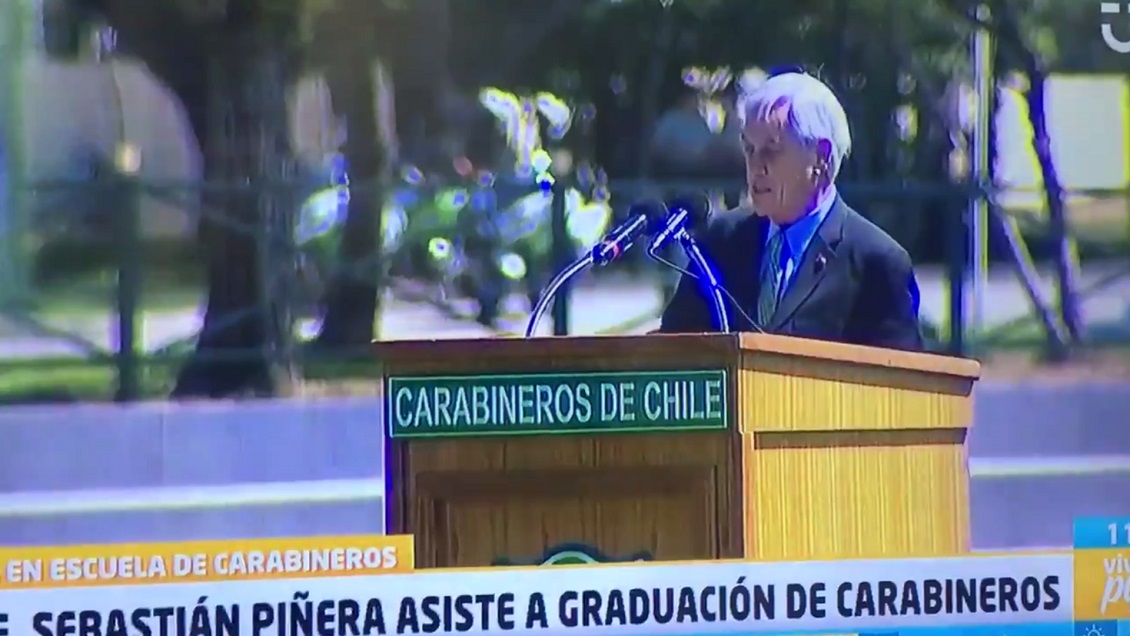 Voz de Pamela Díaz se filtró en discurso de Piñera: 